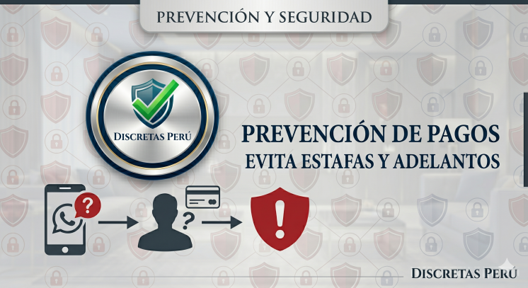 Prevención de estafas en escorts Perú - Pagos seguros - Discretas Perú